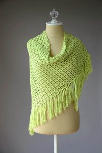 Vane Shawl Free Crochet Pattern