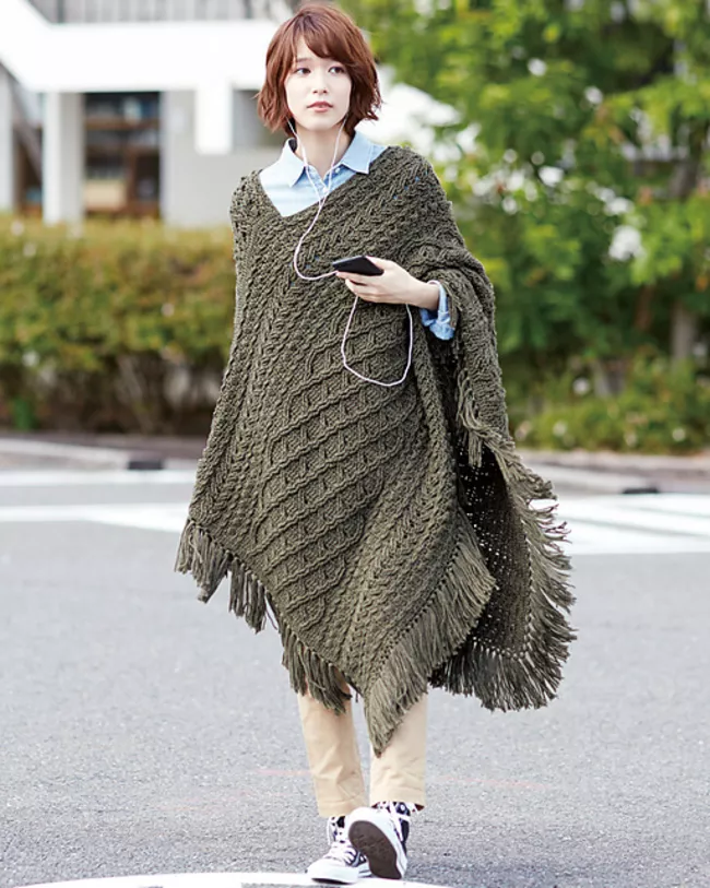 Free Crochet Poncho Patterns oversized