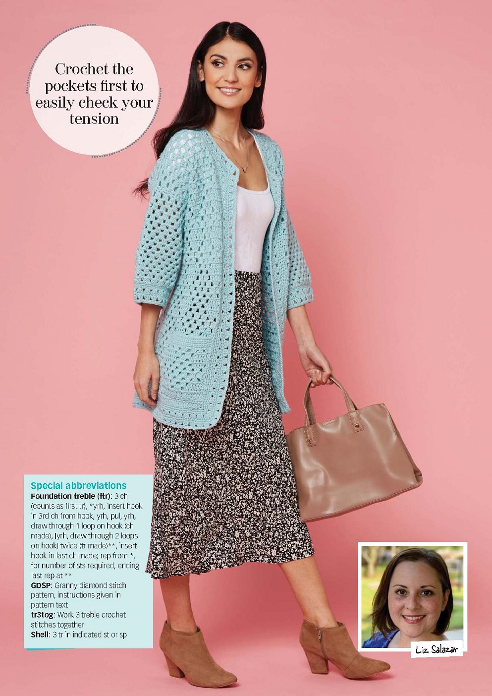 Cute Long Crochet Cardigan Crochet Bee