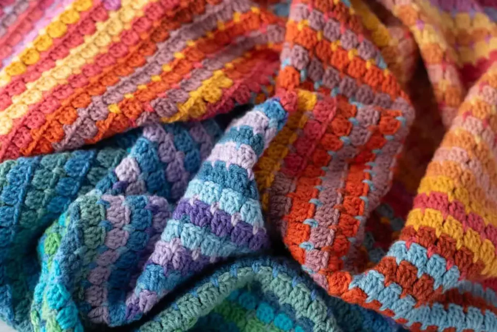 Bespoke-Bliss-Blanket-free scarp yarn pattern