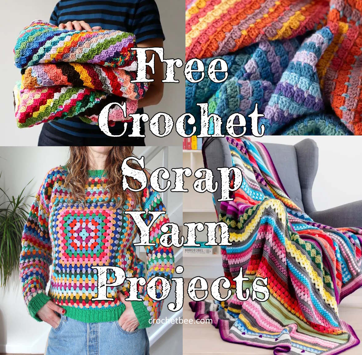 Free Crochet Scrap Yarn Projects Crochet Bee Free Crochet Scrap Yarn Projects Crochet Bee